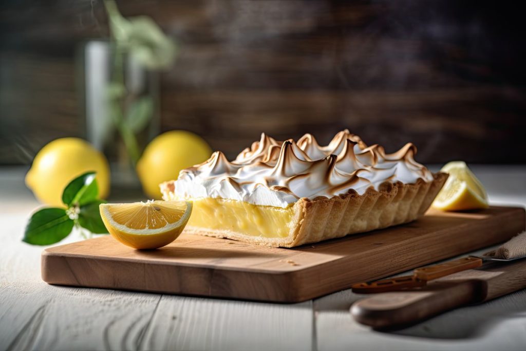 Torta de Limão uma explosão cítrica 