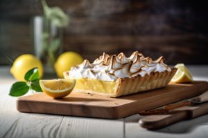 Torta de Limão uma explosão cítrica